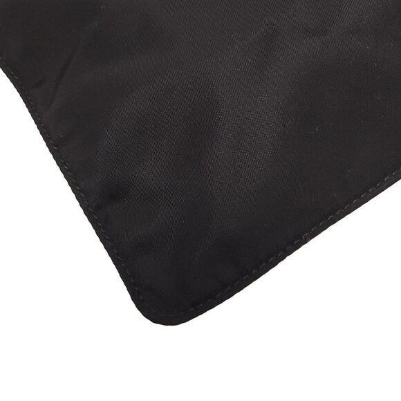 PRADA Black Nylon Leather Shoulder Bag 663-072025 - Picture 5 of 9